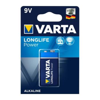 VARTA LONGLIFE Power 9V Batterie/ 1 Stück pro Packung